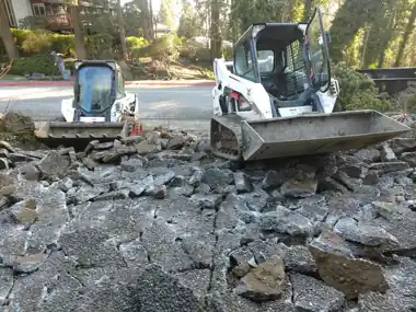 Tear-Out & New Pour: concrete demolition work by Redmond Concrete, concrete contractor serving Redmond (photo 2 of 3)