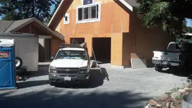 Driveway & Garage Slab in Kenmore, WA: concrete driveway work by Redmond Concrete (photo 2 of 6)