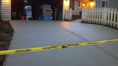 Driveway Replacement in Kirkland, WA: concrete driveway work by Redmond Concrete (photo 1 of 6)