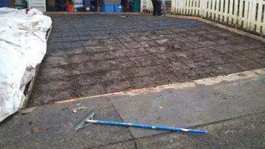 Driveway Replacement in Kirkland, WA: concrete driveway work by Redmond Concrete (photo 2 of 6)
