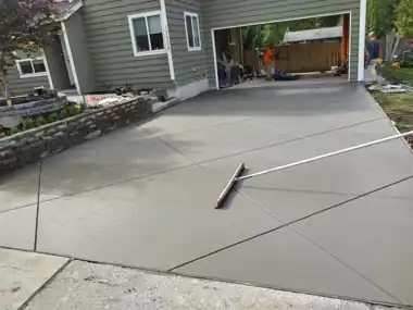 Bothell Driveway Replacement in Bothell, WA: concrete driveway work by Redmond Concrete (photo 3 of 3)