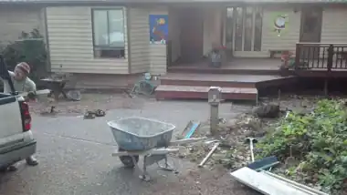 Driveway Section Replacement in Bothell, WA: concrete driveway work by Redmond Concrete (photo 4 of 6)