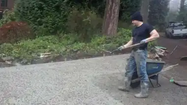 Driveway Section Replacement in Bothell, WA: concrete driveway work by Redmond Concrete (photo 6 of 6)