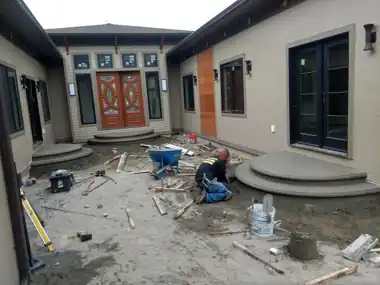Oak Harbor Driveway, Modern Entry & Wedding Cake Steps in Oak Harbor, WA: concrete driveway work by Redmond Concrete (photo 10 of 10)
