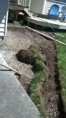 Porch Approach & Walkway in Mukilteo, WA: concrete walkway and steps work by Redmond Concrete (photo 6 of 6)