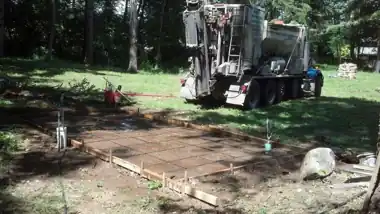 Shed Pad in Bothell, WA: concrete slab work by Redmond Concrete (photo 6 of 6)
