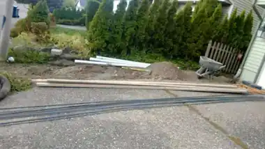 Side Yard Walkway in Bothell, WA: concrete walkway and steps work by Redmond Concrete (photo 6 of 6)
