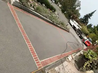 Broadmoor Golf Club Front Entrance in Seattle, WA by Redmond Concrete