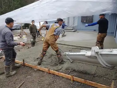 Garage & Patio Tear-Out and Pour by Redmond Concrete, Puget Sound area